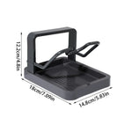 Organizador escurridor de tapas ajustable